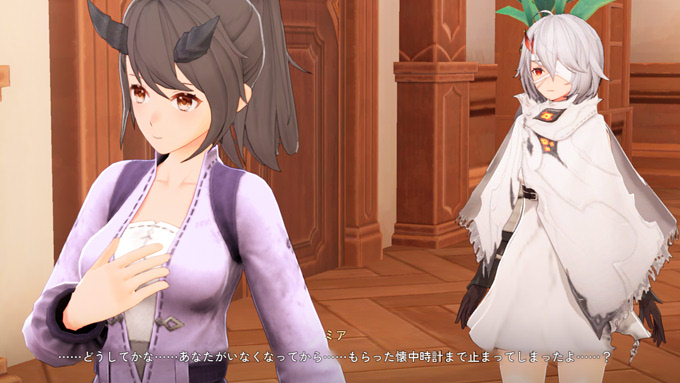 独り言の大きいミア