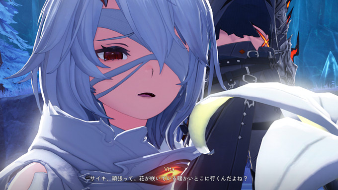 励ますヴィータ