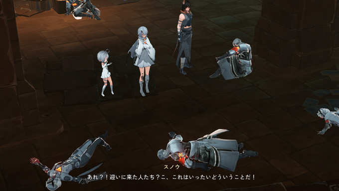 死んでいる兵士
