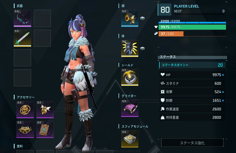 プレイヤーの構成