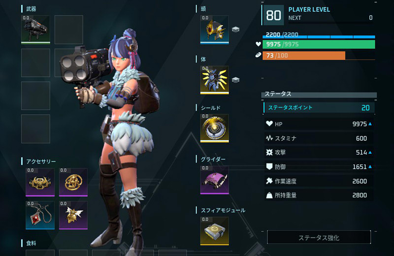 プレイヤーの構成