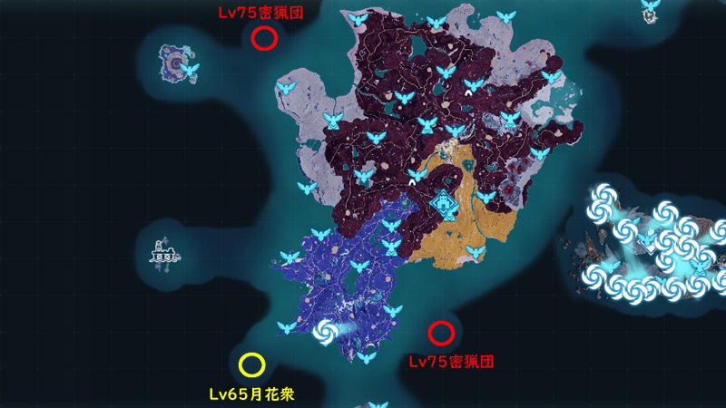 敵の海上拠点